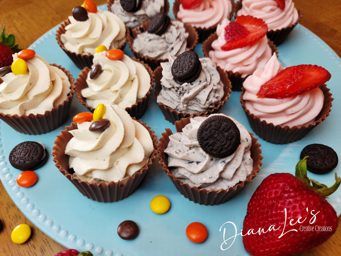 Whipped Filling Chocolate Cups